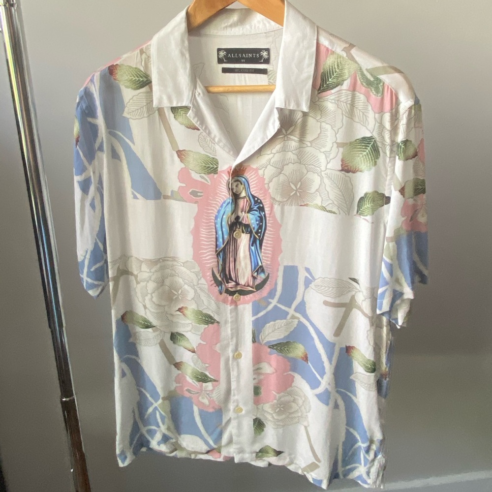 Allsaints SS Hail Mary Viscose